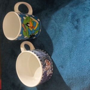 Looney Tunes Daffy Duck vintage mug & soup mug Set of 2 Combined Attitude Anyone